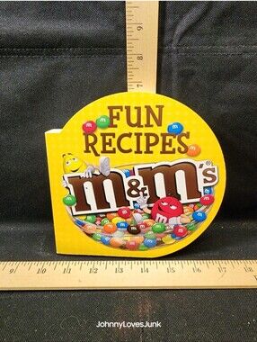 M&M's Candy Fun Recipes Cookbook Complete Used